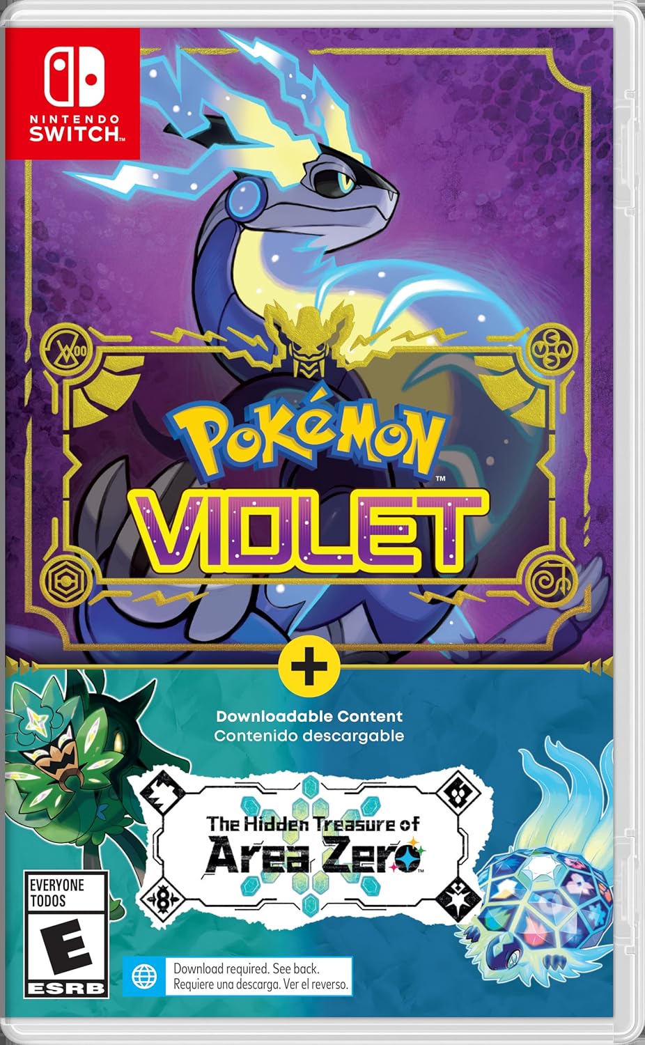 Pokémon™ Violet + The Hidden Treasure of Area Zero Bundle (Game+